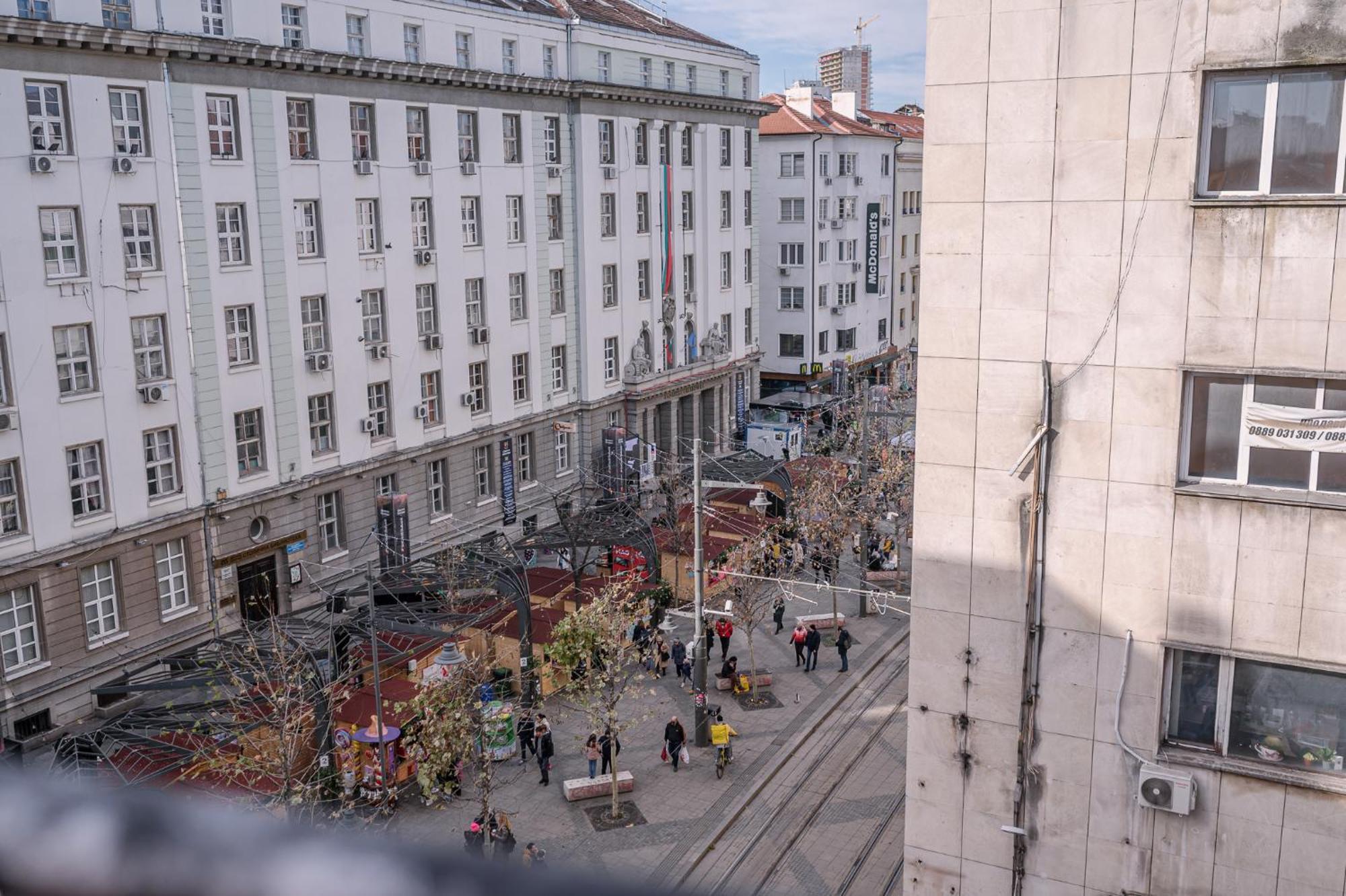 Slaveykov Sqr Urbanlux Topcentre 2Bdr Free Parking โซเฟีย ภายนอก รูปภาพ